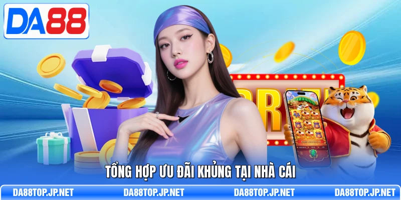 Tổng hợp ưu đãi khủng tại nhà cái